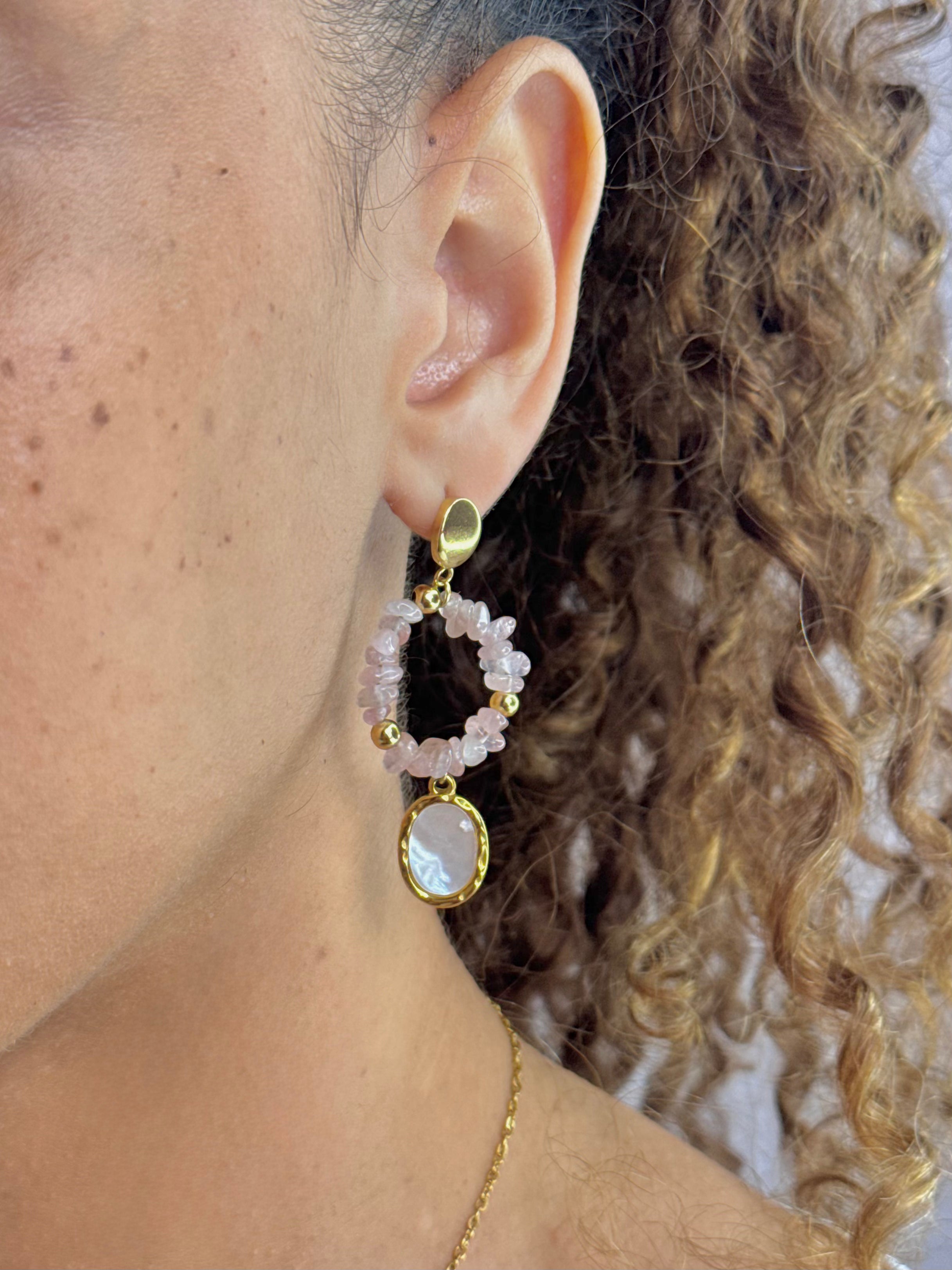 Boucles d'oreille Maéva