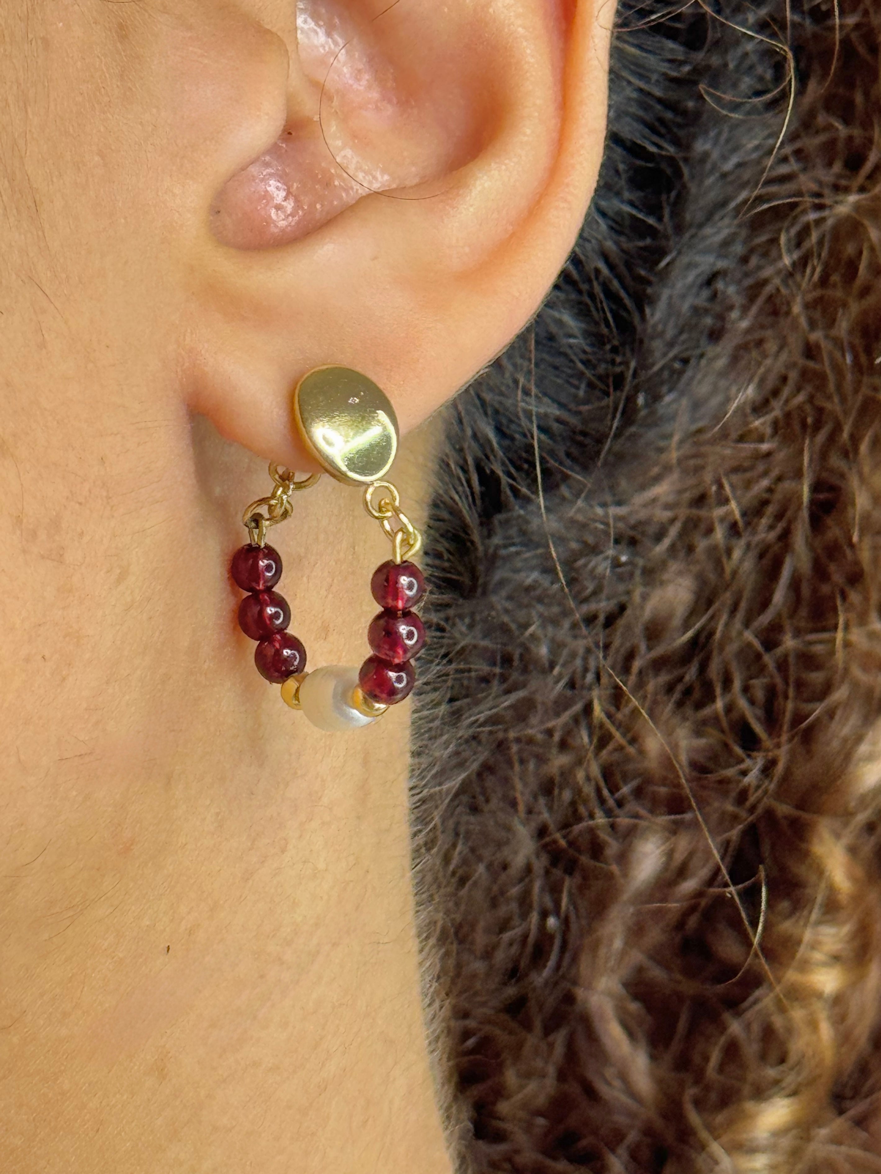 Boucles d'oreilles Séléna